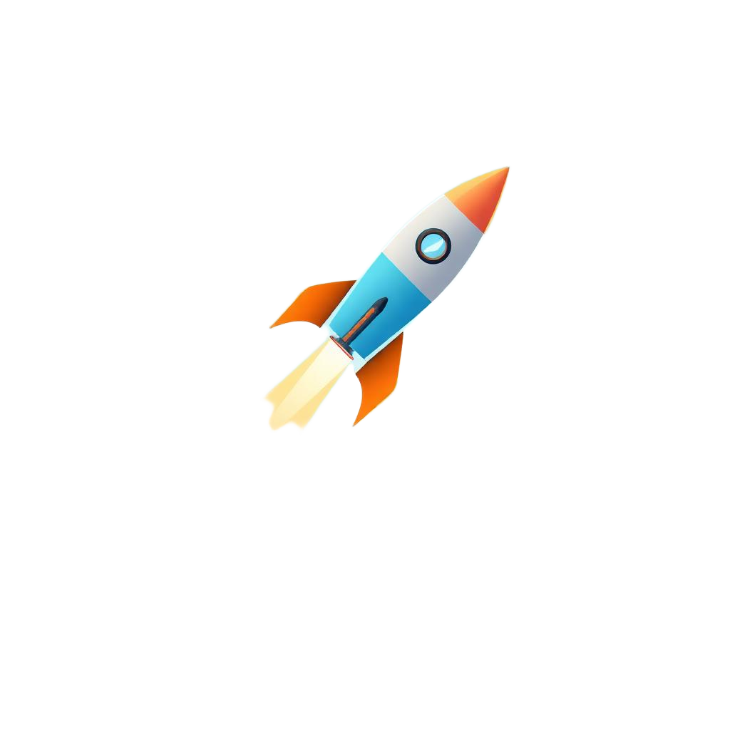 Rocket launching along a steep trajectory